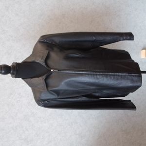 Worthington black leather jacket